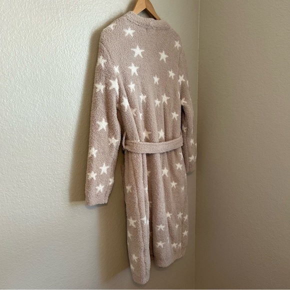 The Styled Collection x Madi Nelson Cozy Star Print Blanket Buttery Robe, S/M - Picture 6 of 10